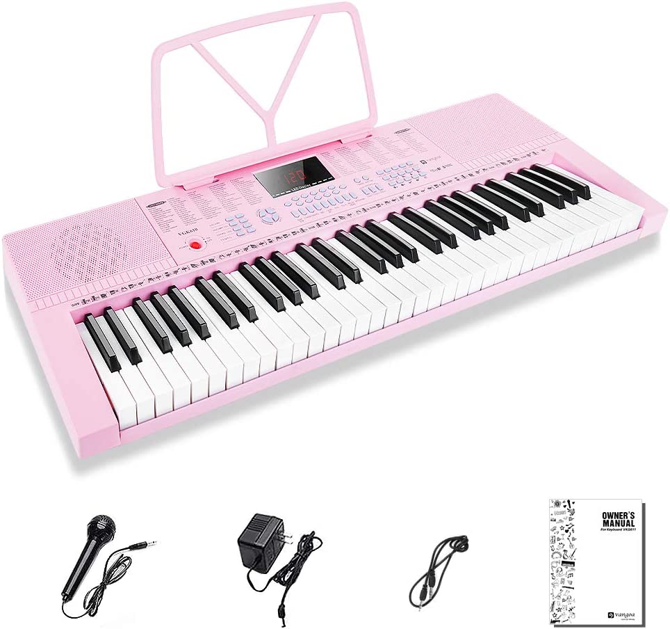 Piano - 18 keys - pink