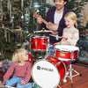 [available on Amazon]Vangoa Kids Drum Set 14 Inch Red