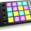 Vangoa MIDI Pad Beat Maker Machine with 16 Velocity Sensitive RGB Pads, Portable Backlit Aftertouch Wireless Beating Machine with Note Repeat for Music Production Beginners, 8 Knobs, Rechargeable