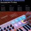 Vangoa Beat Makers for Music Production, 25 Keys Midi Pad Beating Maker Machine, Wireless Velocity Sensitive Mini Controller Keyboard Computer Recording Midi Controllers With Drum Pads for Beginners