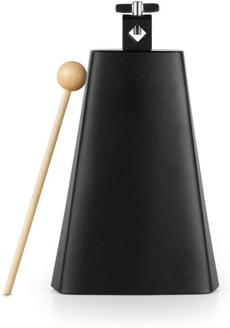 🇺🇸]Vangoa 6 inch Metal Steel Cow Bell Noise Maker with Stick for Drum