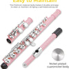 [coming soon]Vangoa Closed Hole C Flute for Beginners Kids Student 16 Keys Pink