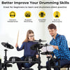 [🇺🇸]Vangoa VED-A200 8 Piece Electronic Drum Set for Beginner with 480 Sounds