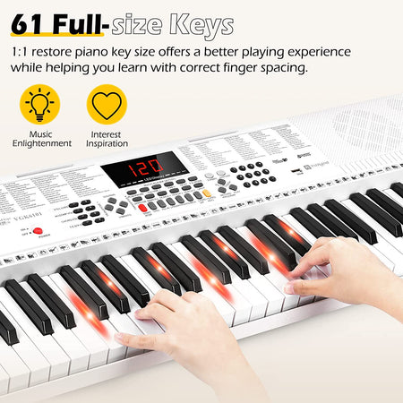 🇺🇸🇬🇧🇩🇪🇫🇷🇮🇹🇪🇸]Vangoa VGD882 Folding Piano Keyboard