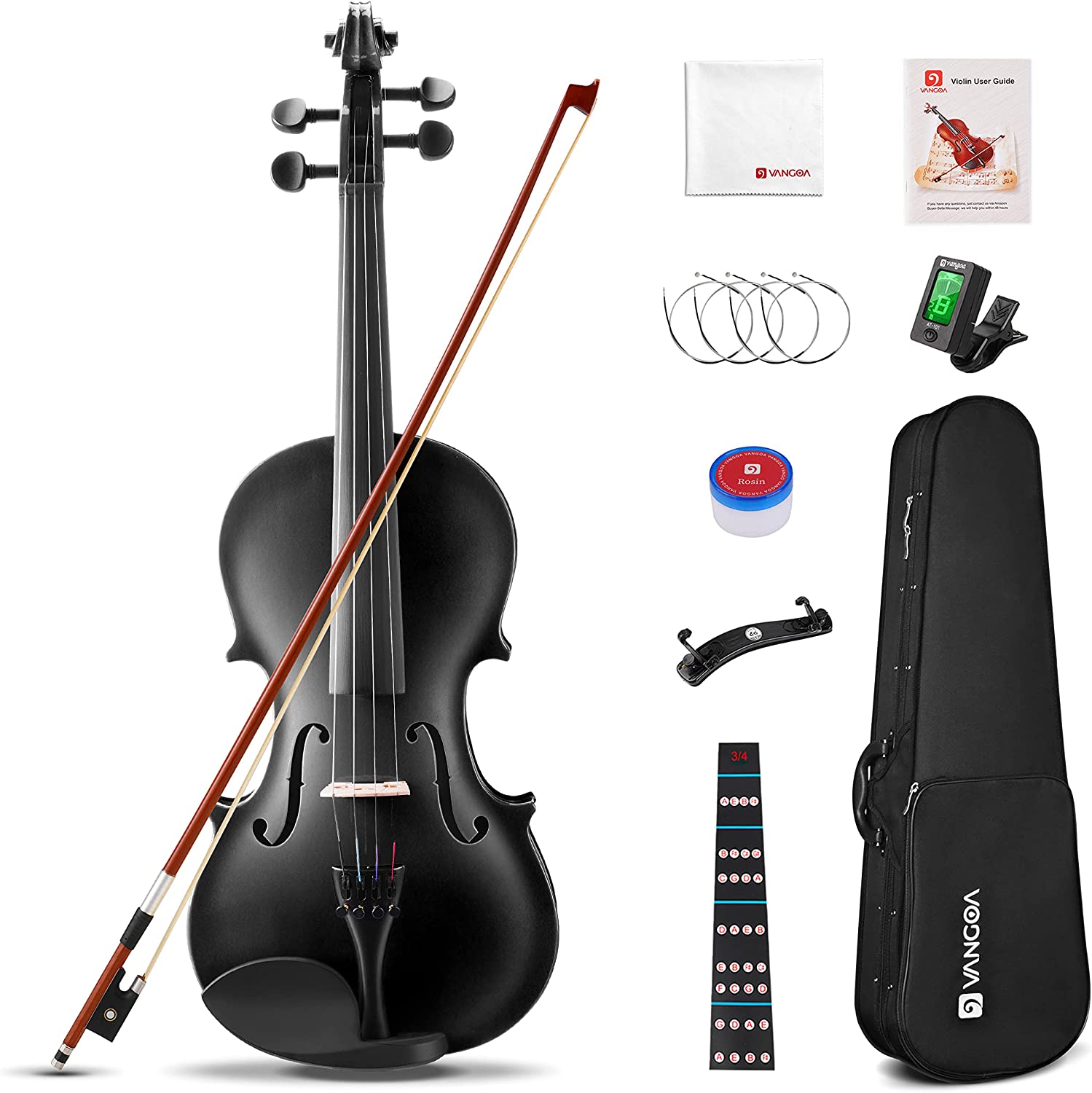 available Amazon]Vangoa 4/4 Acoustic Violin